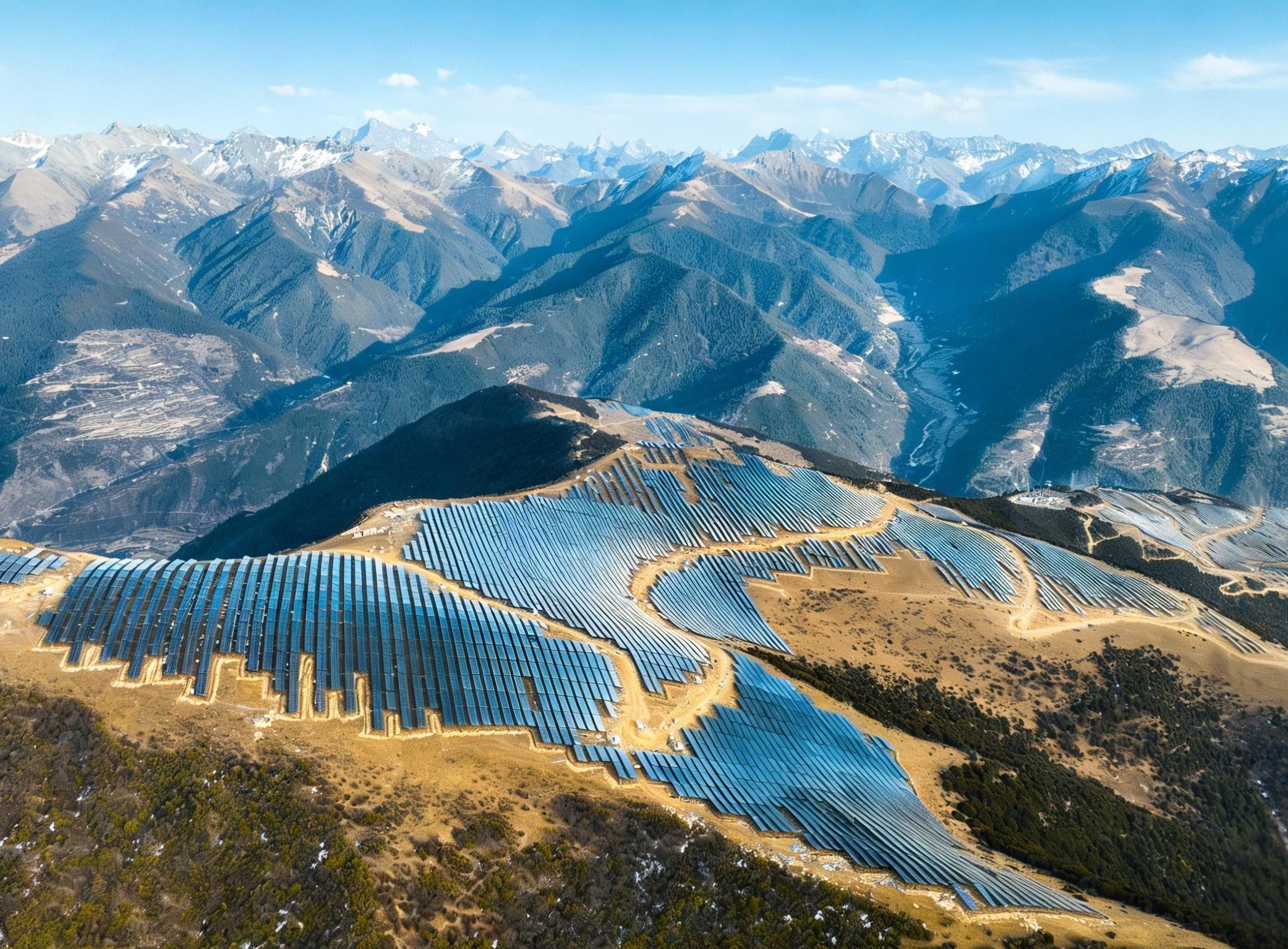 全國首例梯級水光蓄互補聯(lián)合發(fā)電項目全面投產 小金川流域光伏基地并網發(fā)電