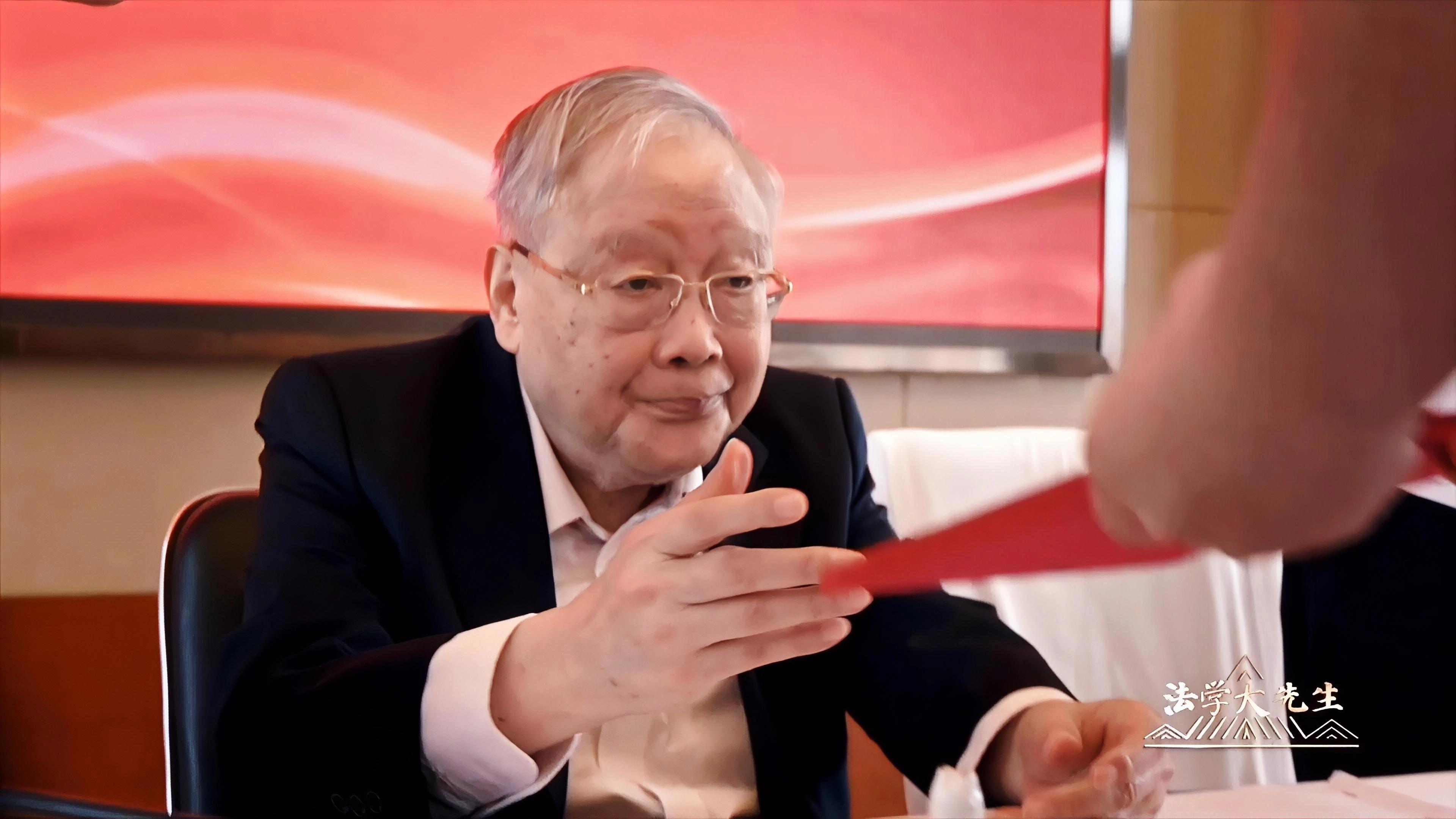 陳光中：拿出畢生積蓄培育青年學(xué)子